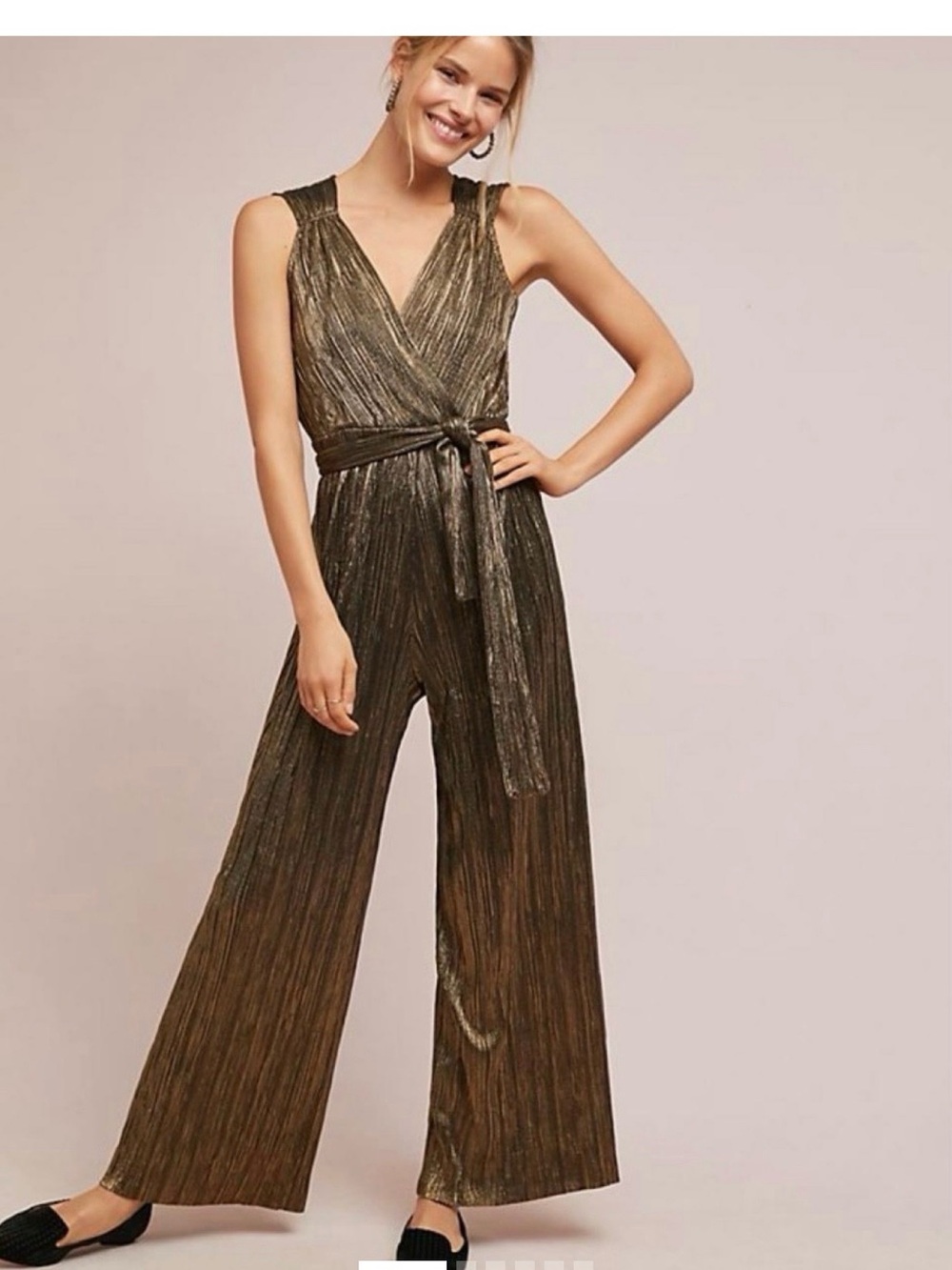Vanessa Virginia Pont Neuf jumpsuit Anthropologie XS